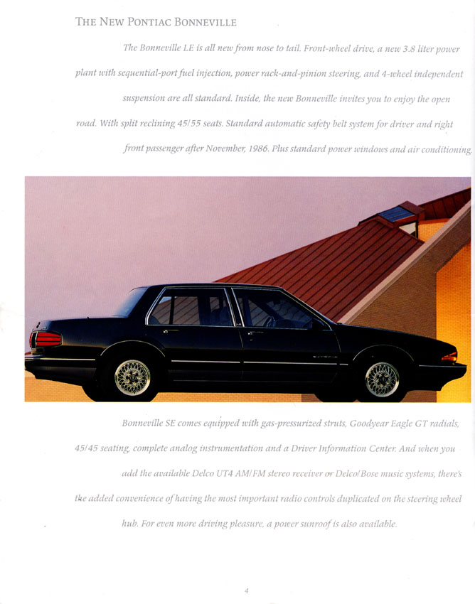 1987 Pontiac Brochure Page 12